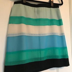 Silk and Grosgrain Ribbon Skirt